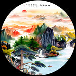 山水画