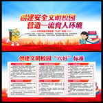 中学创建文明校园六好标准