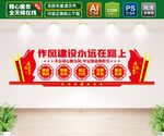 作风建设文化墙