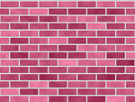粉色砖墙纸