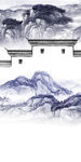 高档 山水简约玄关 TIF分层