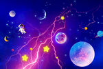 卡通星空