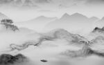 新传 轻奢灰色山水 TiF分层