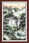 山水国画