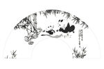 竹叶熊猫