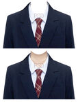 女西装证件照衣服素材psd