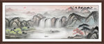山水画风景图