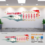 乡村五个振兴党建文化墙