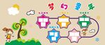 幼儿园展示墙