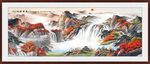国画山水风景