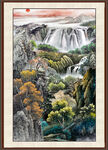 中堂山水画