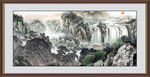 中国画山水