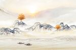 水墨山水