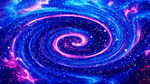 高清旋涡星空