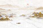 金色山水