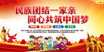 民族团结展板