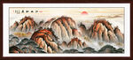 五岳独尊泰山图