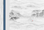 新中式背景墙