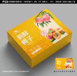 桃子包装 水蜜桃礼盒设计
