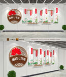 算好人生七笔账文化墙