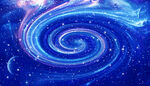 蓝色旋涡星空顶