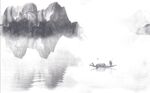 样衣水墨画