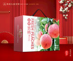 桃子包装 水蜜桃礼盒