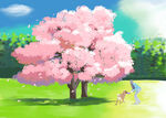 春日樱花树