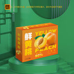 鲜脆黄桃包装