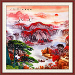 国画水画图小品