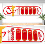 党纪学习教育文化墙