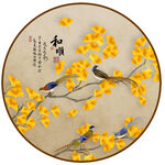 中式花鸟装饰画