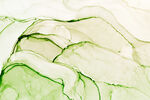 绿色水彩水墨装饰画背景
