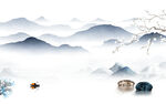 新款 高档意境山水 TIF分层