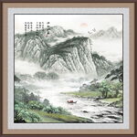 山水中国画