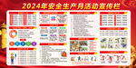 2024年安全生产月宣传栏