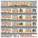 中医八段锦宣传海报展板文化墙