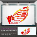 兴边富民强边固防楼梯文化