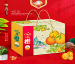 橙子礼盒 脐橙包装