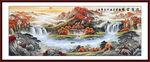 国画山水装饰画