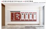 新中式养生中医文化墙