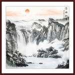 风景国画