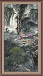 国画山水画 
