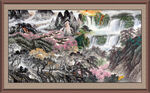 国画山水画