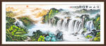 中国山水画水墨画
