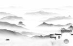 大气 新传灰色山水 TIF分层