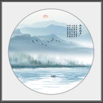 玄关山水画