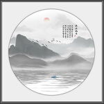 国画水墨山水