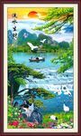 黄山迎客松 