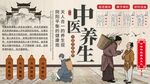 中医养生背景墙